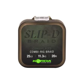 Korda Slip D Braid Pletená návazcová šňůra 20m 25lb