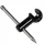 Korda Singlez Spike Ball Stabiliser - hliník - černá - stabilizátor vidličky
