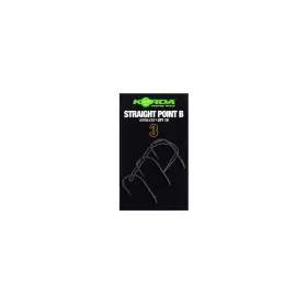 Korda Straight Point 3 Füles, Szakáll Nélküli Horog 10db