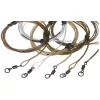 Korda Dark Matter Leader Ring Swivel Gravel Předvázaná boilie montáž