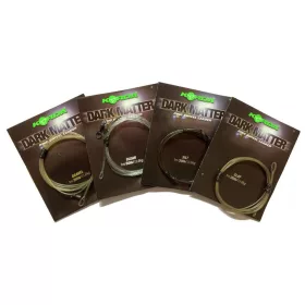   Korda Dark Matter Leader Ring Swivel 40lb Clear Předvázaná boilie montáž