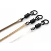Korda Dark Matter Leader Ring Swivel Clear 30lb 30cm Předvázaná Boilies Montáž