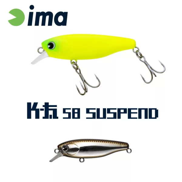 Ima K-Fat 58 Suspend 5,8cm 8gr 007 Haku Wobler