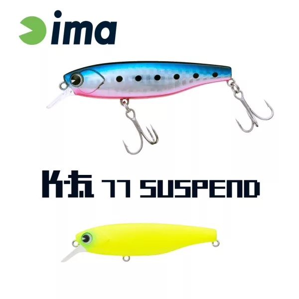 Ima K-Fat 77 Suspend 7,7cm 12gr 017 Mat Chart Wobler