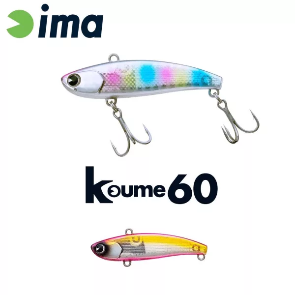 Ima Koume Vibration 60 6cm 11gr 118 Pink Pink Wobler