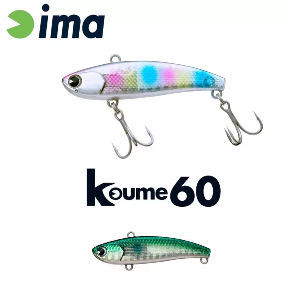 Ima Koume Vibration 60 6cm 11gr 120 Gold Mullet Wobler
