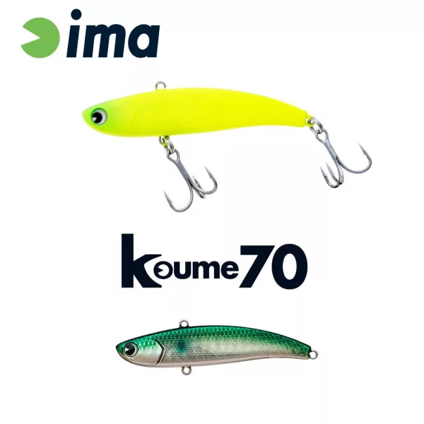Ima Koume Vibration 70 7cm 13gr 120 Wobler Zlatá Cípal