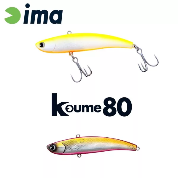Ima Koume Vibration 80 8cm 15gr 118 Pink & Pink Wobler
