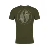Korda Dark Olive Womens Mandala T-Shirt Dámské tričko XS