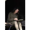 Korda Dark Olive Womens Kore Hoodie Dámská mikina s kapucí XS