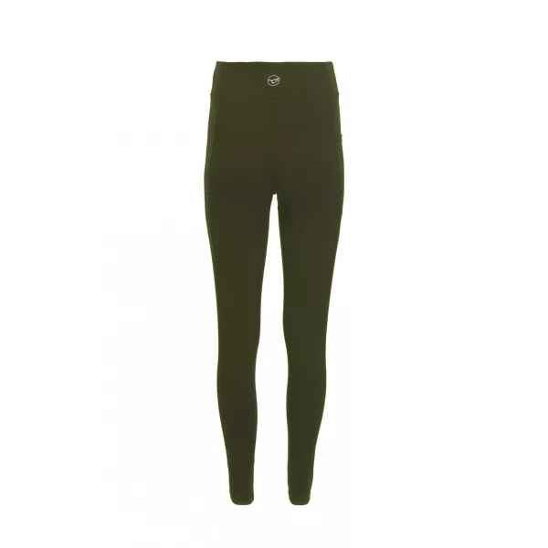 Korda Dark Olive Dámské Legíny Spodní Vrstva Kalhoty 3XL