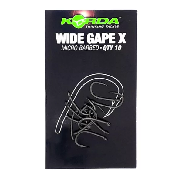 Korda Wide Gape Size 10 - boilie háček