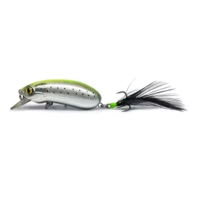   LUREFANS CC60 - pomalu potápivý 9,5g/60mm, barevný kód 7 Lemon Back Wobler