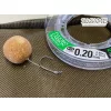 Sasame Fluoro Carbon Superfine Průhledný 0,18mm 50m Fluorocarbonový návazcový vlasec