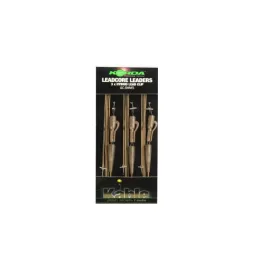   Korda Leadcore Leader Hybrid Lead Clip QC Swivel Gravel Předvázaná Kaprová Montáž
