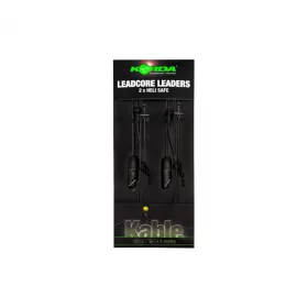   Korda Leadcore Heli Safe Weed 1,00m Předvázaná Leadcore Montáž 2ks