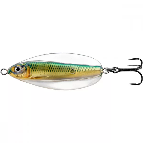 Livetarget Erratic Shiner Spoon Gold/Green 11gr 5,5cm Třepotavá Třpytka