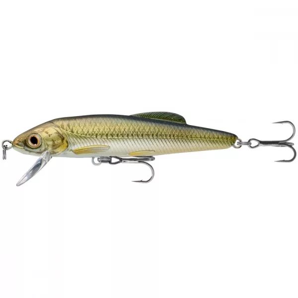 Livetarget Minnow Finesse Jerkbait Stříbrná/Dýňová 6cm 11gr Wobler
