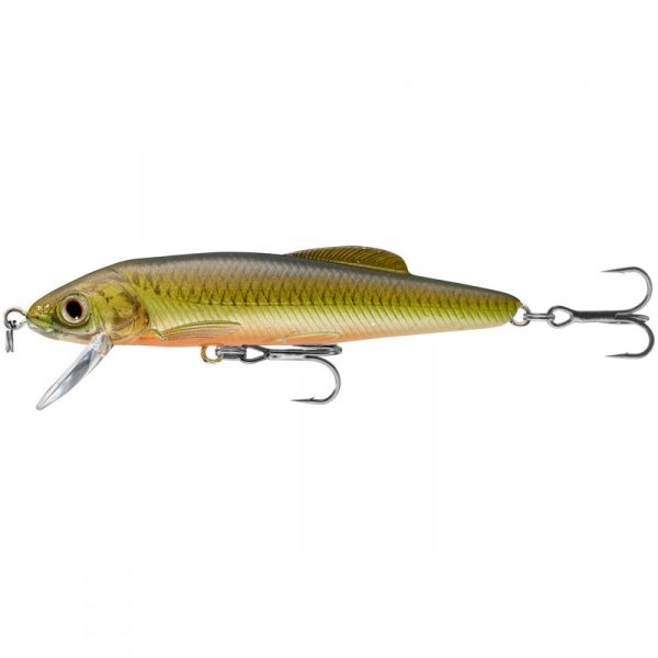 Livetarget Minnow Finesse Jerkbait Zlatá/Okoun 6cm 11gr Wobler