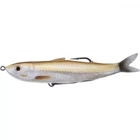   Livetarget Shiner Walking Bait Amber/Silver Flake 11,5cm 14gr Gumová nástraha