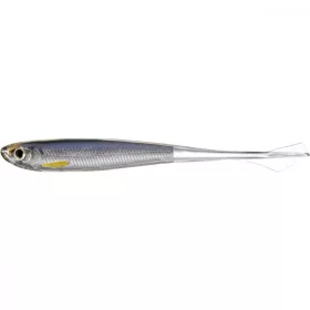   Livetarget Ghost Tail Minnow Dropshot Bait Silver/Smoke 9,5cm Gumová nástraha