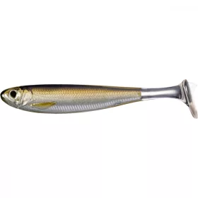   Livetarget Slow-Roll Střevle s pádlovým ocasem Stříbrná/Hnědá 10cm Gumová nástraha 4ks