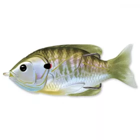   Livetarget Slunečnice Walking Bait Přírodní/Olivový Okounek Modrožábrý 7,5cm 12gr Umělá nástraha