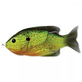   Livetarget Slunečnice Walking Bait Fluorescenční Okounek Slunečnicový 7,5cm 12gr Umělá nástraha
