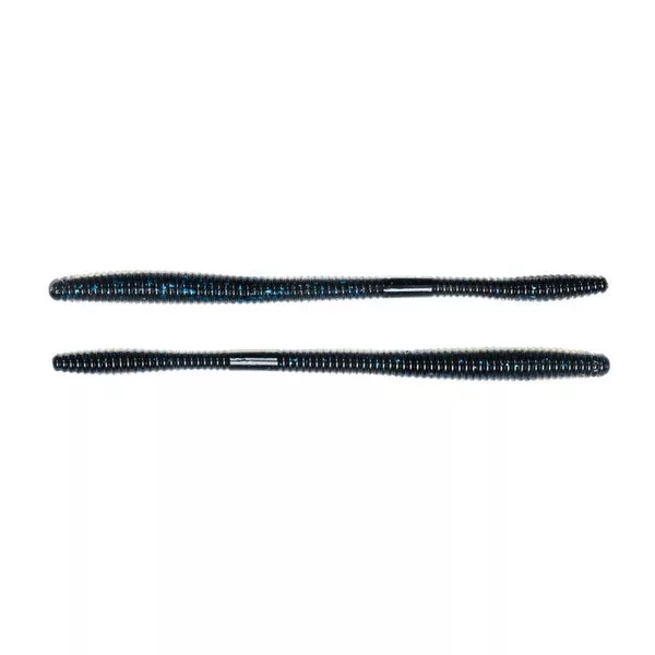 Livetarget Straight Tail Worm Black-Blue 16,5cm Imitace Červa 4ks