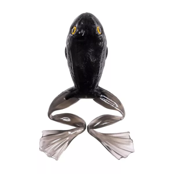 Livetarget Freestyle Frog Černo-černá 6cm Imitace žáby 3ks