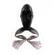 Livetarget Freestyle Frog Černo-černá 7,5cm Imitace žáby 2ks