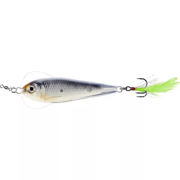 Livetarget Flutter Shad Glow-Black 7,0cm 28gr Umělá nástraha s umělou muškou