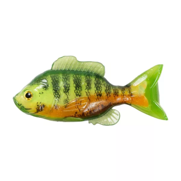 Livetarget Sunfish Unrigged Chartreuse-Orange 8,5cm Gumová slunečnice 4ks