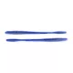 Livetarget Straight Tail Worm Blue-Purple 14cm Imitace červa 10ks