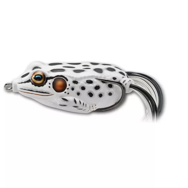 Livetarget Žába Walking Bait Albíno-bílá 6,5cm 21gr Plovoucí imitace žáby