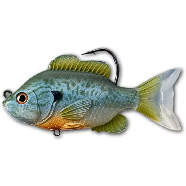 Livetarget Sunfish Swimbait Natural-Blue Pumpkinseed 11cm 25gr Slunečnice Plastová Návnada