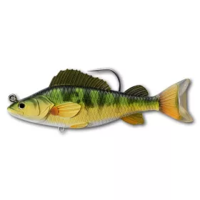   Livetarget Yellow Perch Swimbait Žluto-zelená 11,3cm 21gr Plastová nástraha