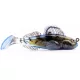 Livetarget Goby Paddletail Rigged Black-Blue 7,1cm 10gr Potápivá Plastová Nástraha