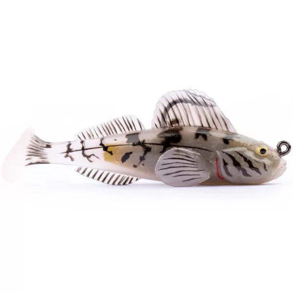 Livetarget Goby Paddletail Rigged Natural-Pumpkin 7,1cm 10gr Potápivá gumová nástraha