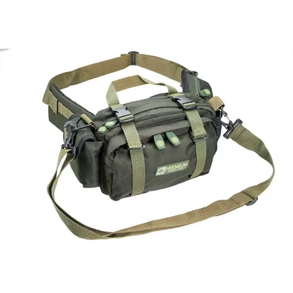 Mivardi Premium Beltbag 35x20x18cm Ledvinka na Přívlač