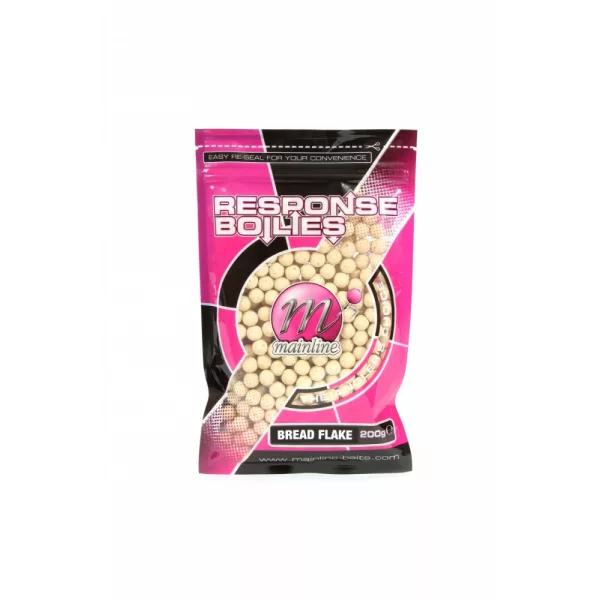 Mainline Shelf Life Boilies Chlebová vločka 10 mm 200 g.r - nástrahové boilies