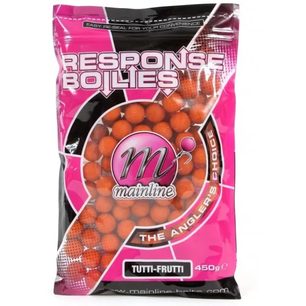 Mainline Shelf Life Boilies Tutti Frutti 15 mm 450 g.r - nástrahové boilies