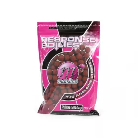   Mainline Shelf Life Boilies Salmon & Shrimp 15 mm 450 g.r - nástrahové boilies