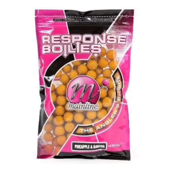 Mainline Shelf Life Boilies Ananas a banán 18 mm 450 g.r - nástrahové boilies