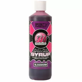   Mainline Particle + Pellet Syrup Bloodworm 500 ml - tekutá zálivka, tekutá aroma