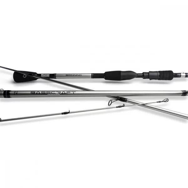 Mustad Basscraft ML 2dílný 2,13m 5-21gr Přívlačový prut