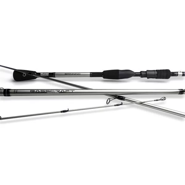 Mustad Basscraft MH 2dílný 2,20m 7-28gr Přívlačový prut