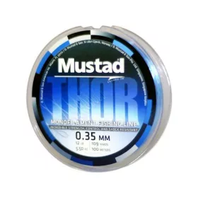   Mustad Thor Super Soft Mono 1.00mm 20m 90lb Průhledný monofilní návazec
