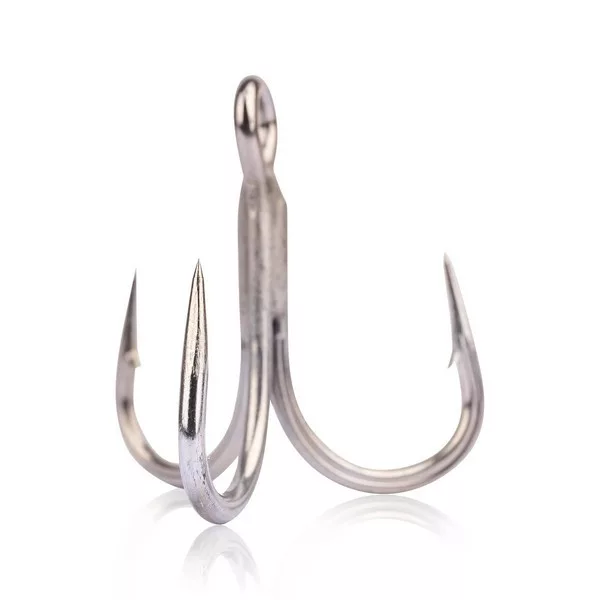 Mustad Un Inline Treble 5X Strong Titan Steel 2 Trojháček 4ks