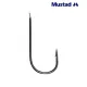 Mustad Ultra Np Wide Round Bend Match 10 10ks Háček s lopatkou, s protihrotem na kapry